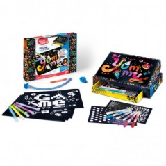 Caneta de Sopro Art Magic - Caixa Criativa