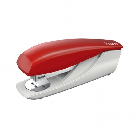 Agrafador 24/6 30 Folhas Leitz 5500 Vermelho