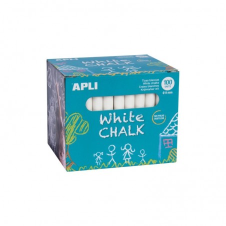 Giz Branco Apli Cx 100un