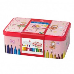 Marcador Feltro Faber Castell Connector Mala Bailarina 33un