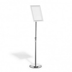 Suporte Chão Moldura A4 Alumínio 479823 Durable