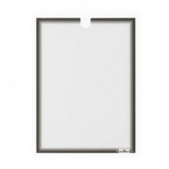 Moldura Adesiva Durable A4 Cinza 400657 5un