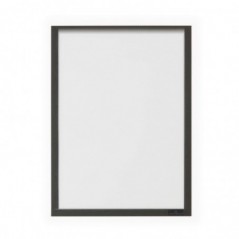 Moldura Magnética Durable A4 Cinza 400757 5un