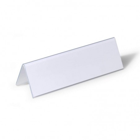 Porta Nomes de Secretaria Durable 805219 61/122x210mm 25un