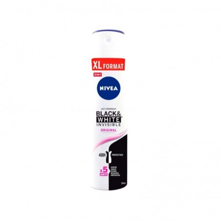 3un Desodorizante Spray Black White Invisible 250ml