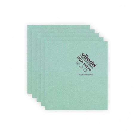 Pano PVAmicro 38x35cm Verde Vileda Professional 5un