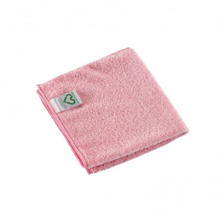 Pano Reciclado 38x35cm Vermelho Vileda Professional 5un