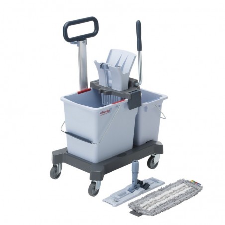 Balde 25L Kit Doble Cinza Vileda Professional