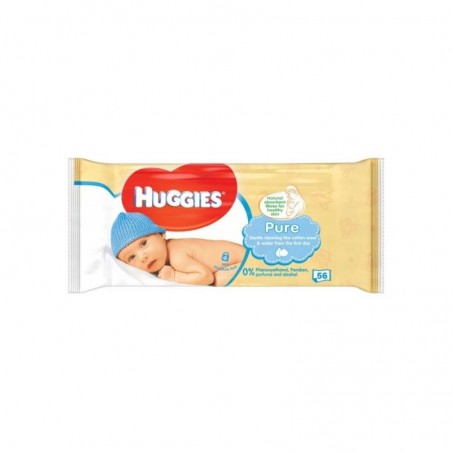 2un Toalhitas Huggies Pure 56un