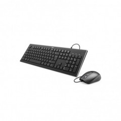 Teclado + Rato Desktop Cortino USB-A