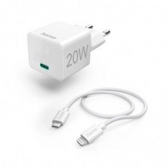 Carregador Lightning 20W Cabo 1m Branco