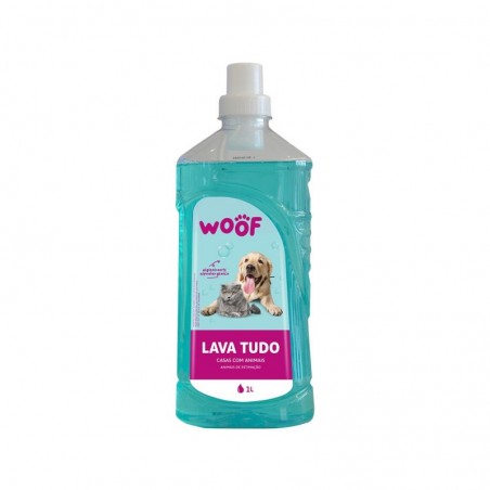 Detergente Lava Tudo Casas com Animais WOOF 1L