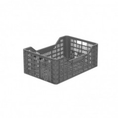 Caixa Contentora Plástica 50x30x18cm 22,8L Cinzenta