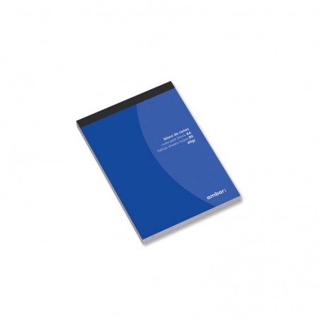 Bloco Notas A6 Pautado Ambar 80Fls