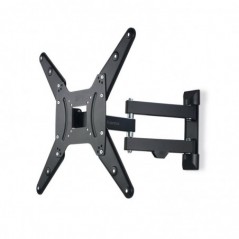 Suporte Parede TV 32-65 Pol VESA 400x400 Máx 25Kg Preto