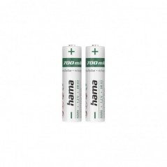 Pilhas Recarregáveis AAA 1.2V 700mAh Hama 2un