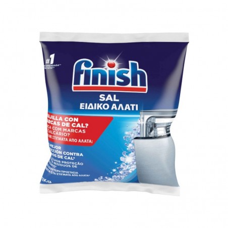 2un Sal Máquina Loiça Finish 1Kg