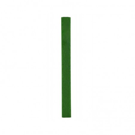 5un Papel Crepe Verde Bandeira 50x250cm Rolo