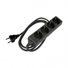 Bloco 4 Tomadas Cabo 1,5mts Manga Retrátil