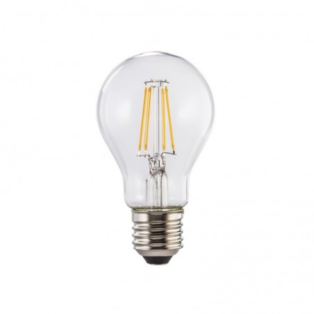 Lâmpada LED E27 4W 470lm Incandescente Transp. Branco Quente