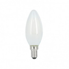 Lâmpada  LED E14 Vela 2W 250lm Mate Branco Quente