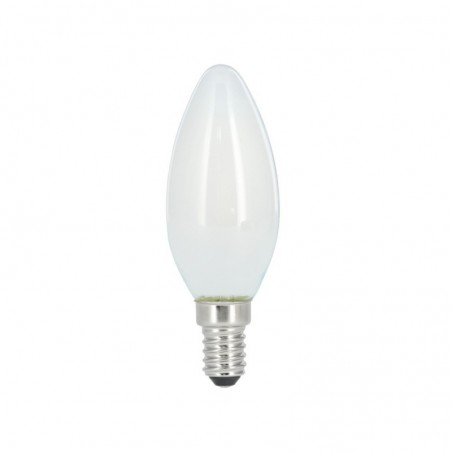 Lâmpada  LED E14 Vela 2W 250lm Mate Branco Quente