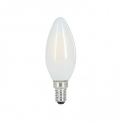 Lâmpada LED E14 Vela 4W 470lm Mate Luz do Dia