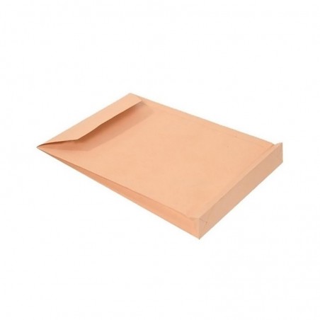 Envelopes Saco 250x353mm B4 Kraft 100gr C/Fole 4cm 50un