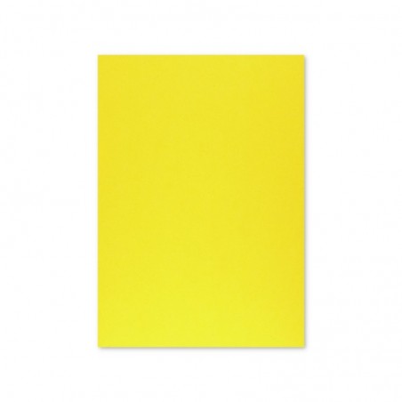 Cartolina A4 Amarelo Girassol 4G 250g 125 Folhas