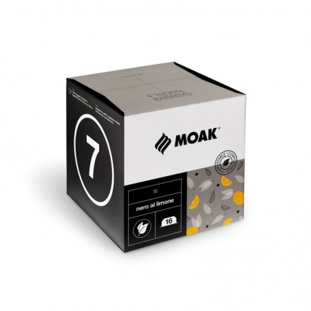 Chá Cápsulas ForYou MOAK Preto com Limão 16un