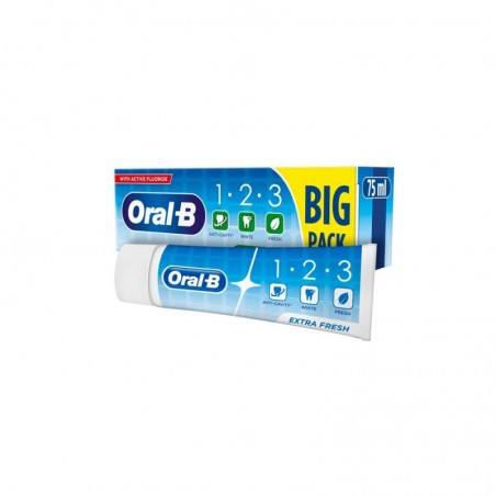 2un Pasta de Dentes Oral-B 123 Extra Fresh 100ml