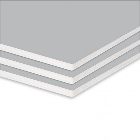 Placa K-Line Cinza 5mm 50x70cm Pack 40un