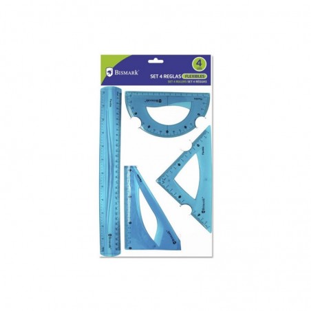 Conjunto Geometria Flexível Set 4 Peças Cores Sortidas