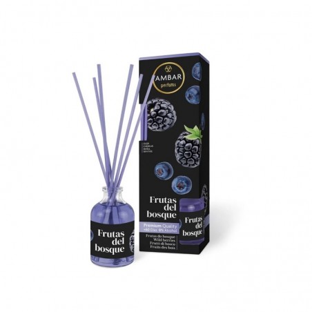 Ambientador Sticks Ambar Mikado Frutos do Bosque 50ml