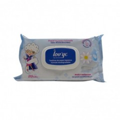 2un Papel Higiénico Húmido Biodegradável Camomila 80un