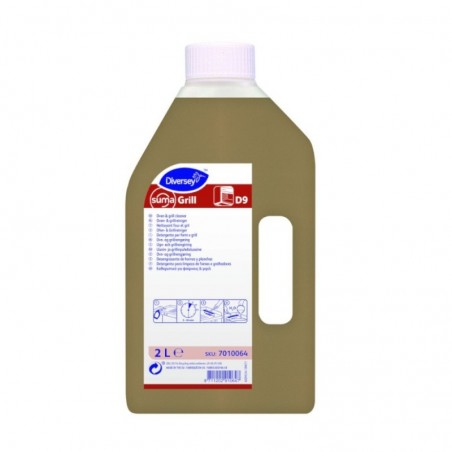 Detergente Desengordurante Suma Grill D9 2L