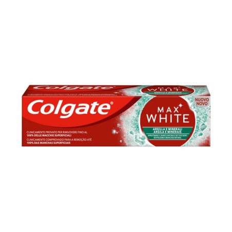 2un Pasta de Dentes COLGATE Max White Argila e Minerais 75ml