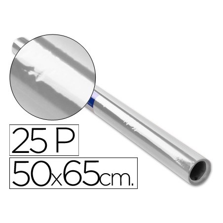 PAPEL CELOFANE SADIPAL 50 X 65 CM. 20 GRS/M2. INCOLOR