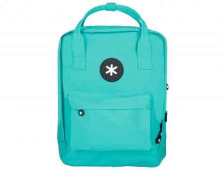 MOCHILA ESCOLAR ANTARTIK COM BOLSO EXTERIOR MENTA 270X120X38