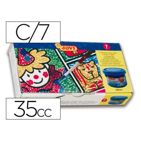 GUACHES JOVI 40 CC - 7 CORES SORTIDAS