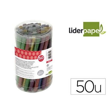 BARRA TERMOFUSIVEL LIDERPAPEL DE 7 MM DE DIAMETRO X 100 MM D