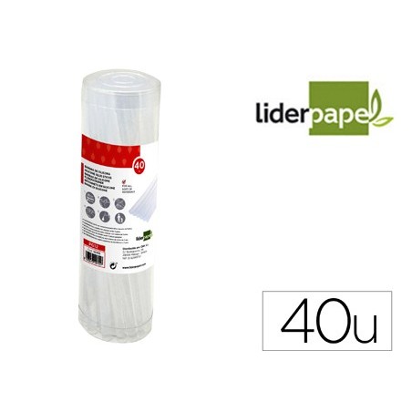 BARRA TERMOFUSIVEL LIDERPAPEL DE 7 MM DE DIAMETRO X 200 MM D