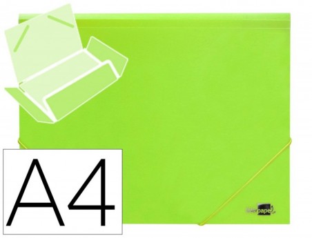 PASTA LIDERPAPEL COM ELASTICOS ABAS POLIPROPILENO DIN A4 AMA