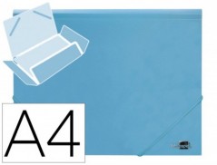 PASTA LIDERPAPEL COM ELASTICOS ABAS POLIPROPILENO DIN A4 CEL