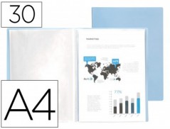 CAPA CATALOGO LIDERPAPEL 30 BOLSAS POLIPROPILENO DIN A4 CELE