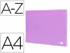 PASTA CLASSIFICADORA COM FOLE LIDERPAPEL POLIPROPILENO DIN A