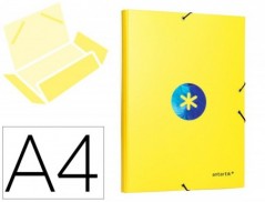 PASTA LIDERPAPEL ANTARTIK COM ELASTICOS A4 3 ABAS CARTAO FOR