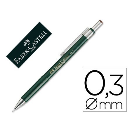 10un LAPISEIRAS FABER DE 0.3 MM XF TK-FINE