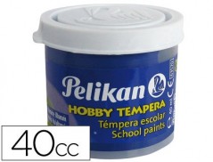 6un GUACHE HOBBY PELIKAN 40 CC AZUL ULTRAMAR