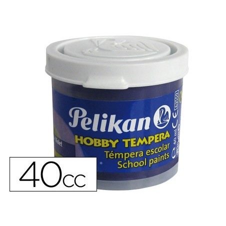 6un GUACHE HOBBY PELIKAN 40 CC VIOLETA